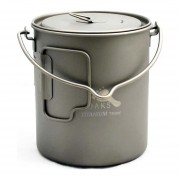 Котелок TOAKS Titanium 750ml Pot with Bail Handle Котелок TOAKS Titanium 750ml Pot with Bail Handle